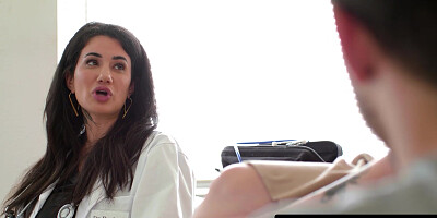 MODERN-DAY SINS - Caring Doctor Teaches Virgin Couple How To Fuck & Embrace Vanessa Vega Orgasms