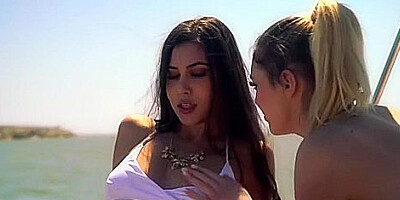 Anya Krey & Paola Hard Horny Threesome