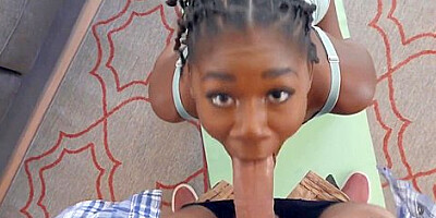 Amoral Ebony Teen 18+ Breathtaking Adult