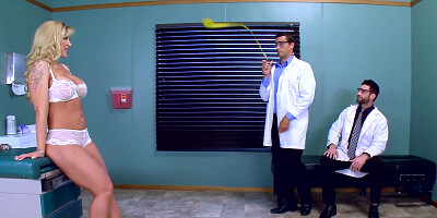 Milf Ryan Conner double teamed for ZZ Clinical Study