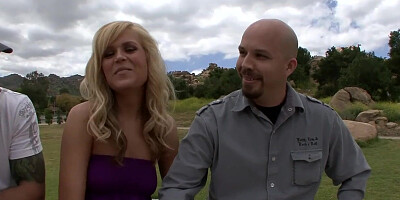 Blonde Wife Darcy Tyler Takes a New Cock in Front of Her Hubby