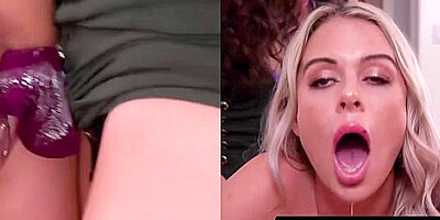 Ahegao Fisting And Strap-on Fun With Lesbian