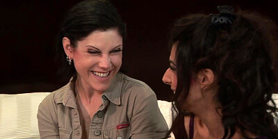 Lesbian Wives Cadence St John and Lou Charmelle Want a Man's Seed