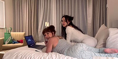 Her BFF shows me how to FUCK- she wants a creampie