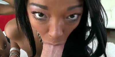 horny wife needs to be fucked by stud in front of husband