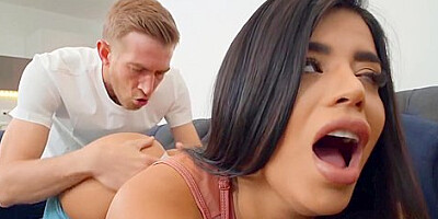 Danny D And Sara Retali - Exotic Booty Babe Hooks Up With Hung Dude