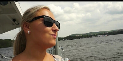 Public Pickups - SCORCHING Czech babe is paid cash for public BEASTS
