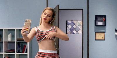 For Steve Holmes it's like heaven to fuck Bella Elise Rose