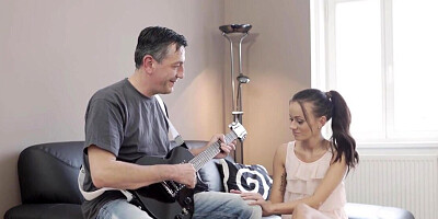 Romanian girl is more than keen to have sex with a DILF