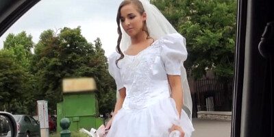 Desperate bride Amirah Adara public sex