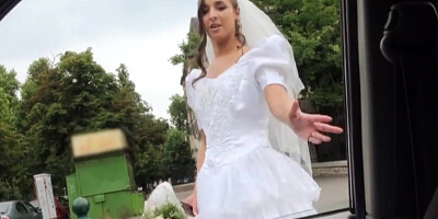 Desperate bride Amirah Adara public sex