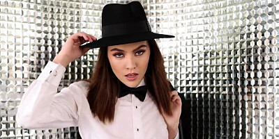 Freya Parker and Katrina Colt embrace their lesbian lust