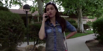 Sixtynining for a blonde babe Georgia and Sasha Hart