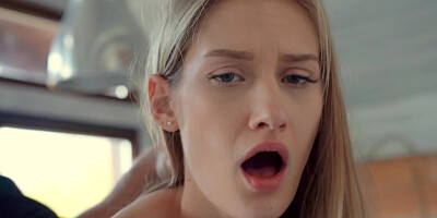 Foxy blonde Tiffany Tatum is being fucked in the ass