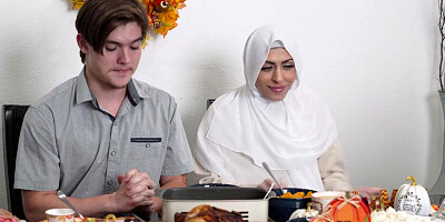 Tyler and Audrey fucked on the dining table