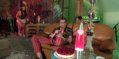 Amirah Adara Steve Qute in Fake Coffeeshop - FakehubOriginals