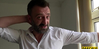 Milf submissive throats and gets analized