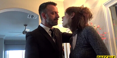 Teen submissive in fetish lingerie