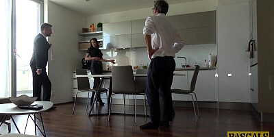 Sub Barbara Bieber Roughly Fucked After DP