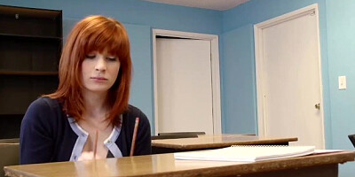 InnocentHigh – Bubble Butt Sadie Kennedy Fucks Her Way Out of Detention