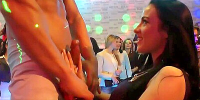 Cfnm sluts sucking cocks