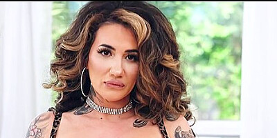 Voluptuous Tattooed Oral Artist Blowbanged - Donny Sins, Arabelle Raphael And Milan Ponjevic