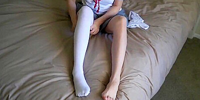 Fuck A Horny Chinese School Girl Wearing A Jk Uniform After Interviewing