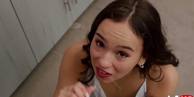 Aurora Sky took off her neon yellow sundress and got down and muddy with a mate