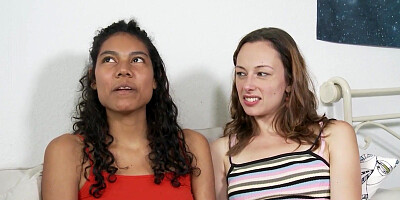 Abbygale & Caroline Have Lesbian Fun in the Park