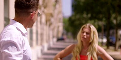 VIXEN Lilly has hot threesome on her honeymoon with Zazzie