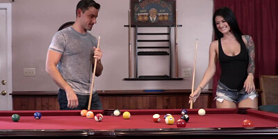 Katrina Jade gets her dripping wet pussy fucked good and proper