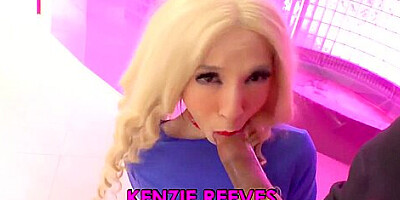 Gwen Vicious, Alicia Williams And Kenzie Reeves - Ass Trained By An Older Guy 4