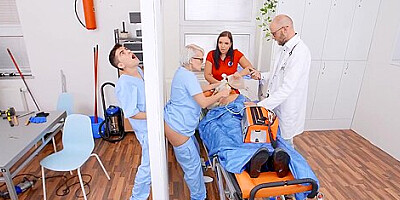 Horny Bosomy Nurse Jaw-dropping Porn Story - Jordi El Nino Polla And Angel Wicky