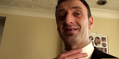 Redhead Sabrina Jay Dominated Hardcore