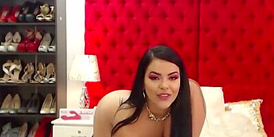 Elegant web cam BBW
