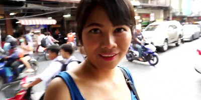 Cameraman fucks the Thai lady on the camera