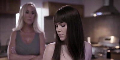 Wife and hubby's mistress confront and fuck each other