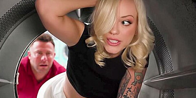 A Little Incident In The Laundromat With Hot Teen 18+ With Seth Gamble, Alex Grey And Petite Blonde