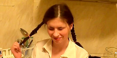 Innocent Teen 18+ Got An Ass Full Of Spunk For Lunch