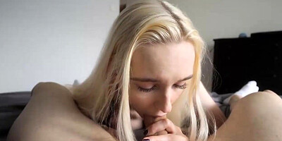 Hot Amateur Blonde Fucked and Creampied