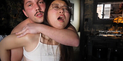 YimingCuriosity?? - He fly to London to INTERNAL CUMSHOT me / Japanese unexperienced chinese cumslut rock-hard facefuck