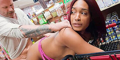 Addis Fouche In Hot Ebony Gets Fucked In Front Of Her Friends