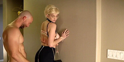 cumshot busty teen gets hard rough style