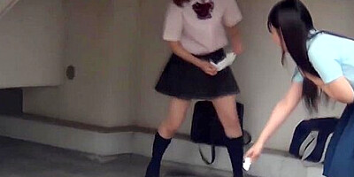 Asian spied on peeing