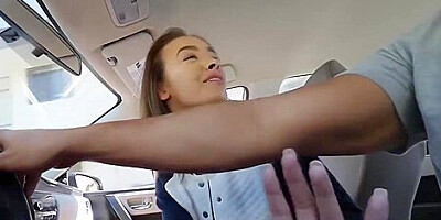 Charity Crawford Rubbing A Large Dick To Satisfy Her Driver