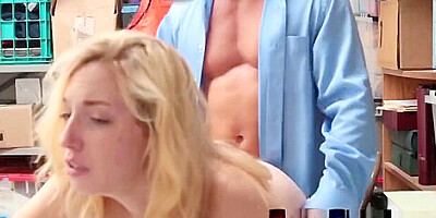 Shoplifter Zoe Parker Banged From Behind In Office