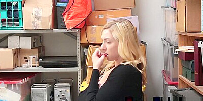 Shoplifter Zoe Parker Banged From Behind In Office