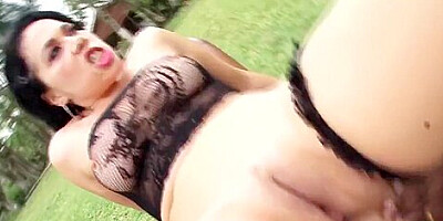 Brazilian Ass Licking by Black Slave Soraya Carioca BW