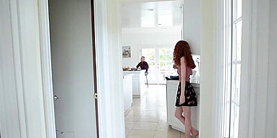 Curly Redhead Excites From Cunnilingus And Asshole Lick - Abbey Rain