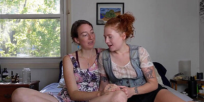 All Natural Babe Eats Her Friend Out